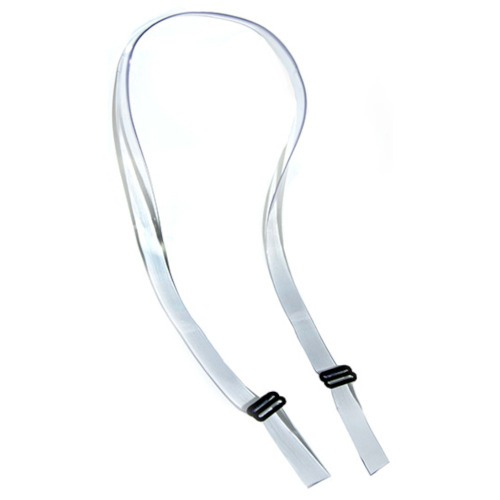 Jugular em PVC cristal 13 mm Jugular em PVC cristal 13 mm