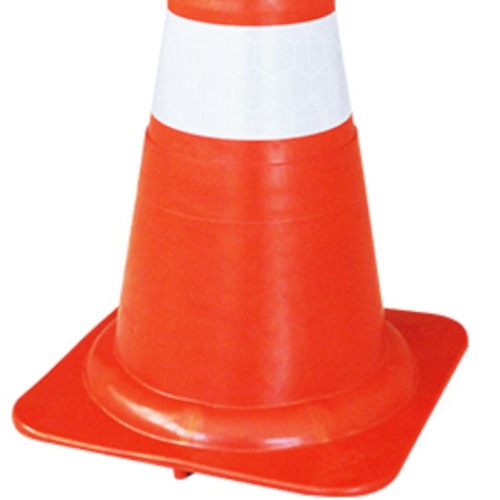 Cone para sinaliza��o 75 cm com 2 faixas - 700.00652