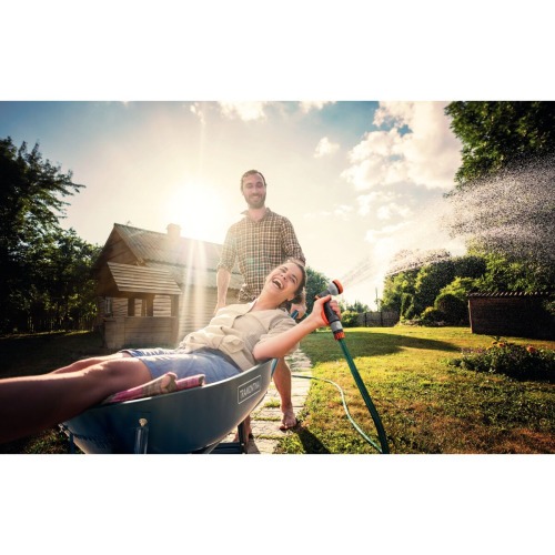 Hidropistola multifun��o pl�stica para engate r�pido 