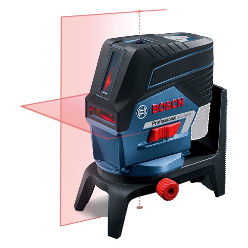 N�vel a laser 2 linhas 2 pontos de prumo alcance 20 m com acess�rios e maleta - GCL 2-50 C