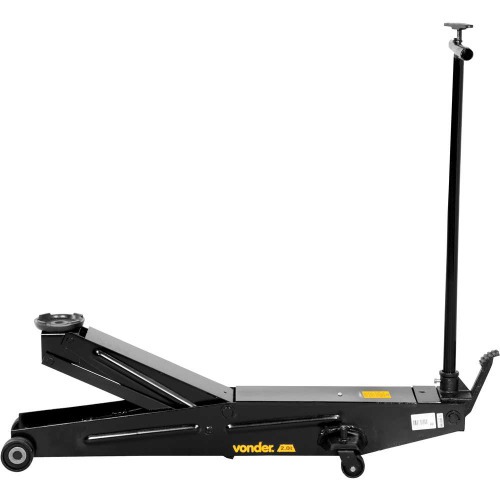 Macaco jacar� hidr�ulico 2 toneladas roda de ferro