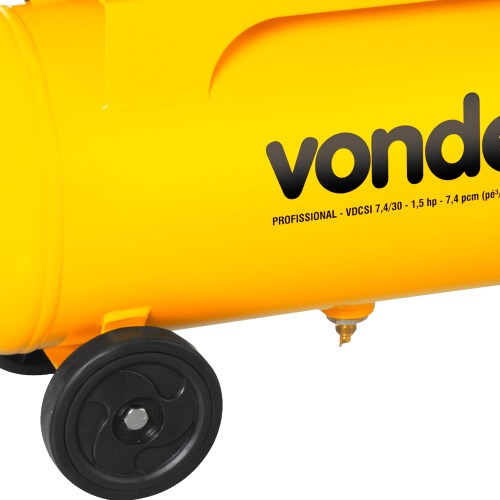 Compressor de ar 7,4 p�s 23,5L 1,5 hp 125 lbs monof�sico  220V