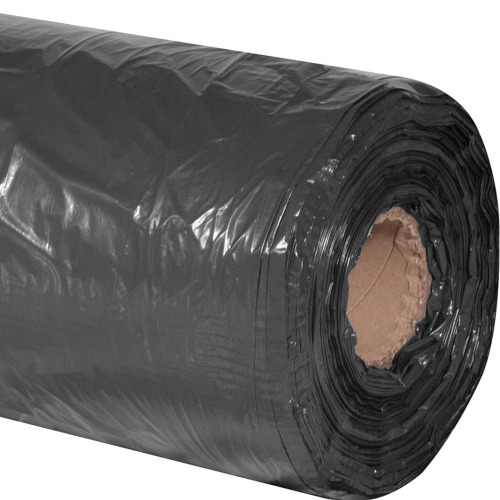 Lona pl�stica preta 8 m x 100 m 80 kg