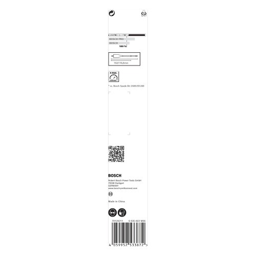 Broca chata para madeira 13 x 152 mm Expert - Self Cut Speed