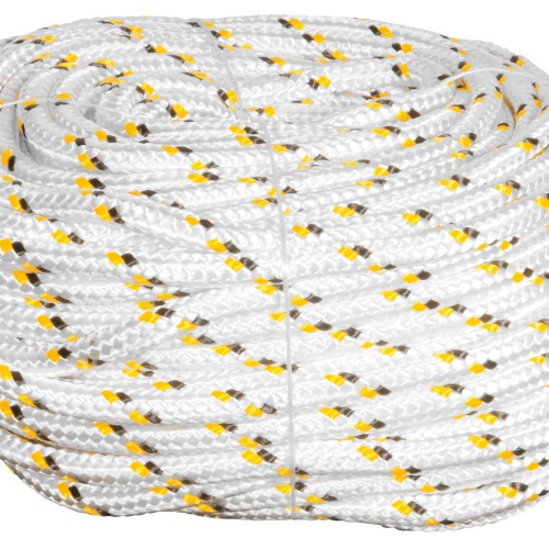 Corda multifilamento trançada 19 mm rolo com 110 metros Corda multifilamento trançada 19 mm rolo com 110 metros