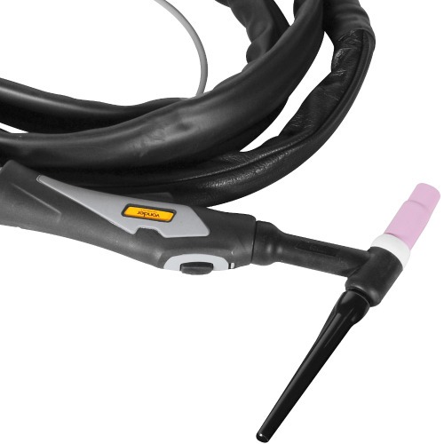 Tocha TIG TTV 206 3 metros conector 13 mm e adaptador M10 do g�s 