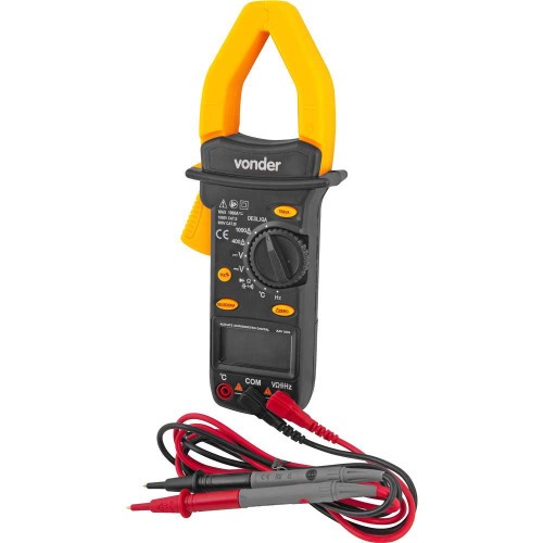 Alicate amper�metro digital CAT III 600V - AAV 2000