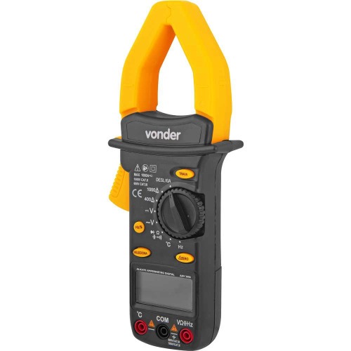 Alicate amper�metro digital CAT III 600V - AAV 2000