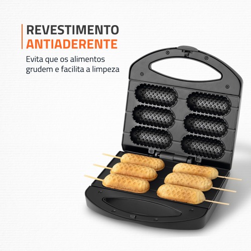 Crepeira antiaderente Pratic - CP-01  110V
