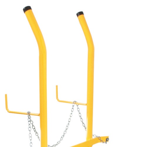 Carro para transporte de oxigênio e acetileno capacidade para 2 cilindros Carro para transporte de oxigênio e acetileno capacidade para 2 cilindros