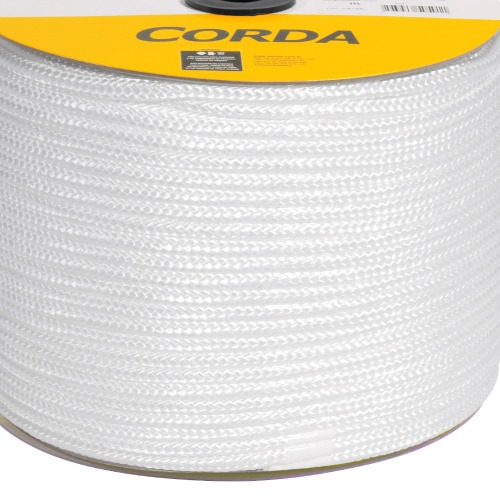 Corda multifilamento trançada 10 mm com rolo de 190 metros Corda multifilamento trançada 10 mm com rolo de 190 metros