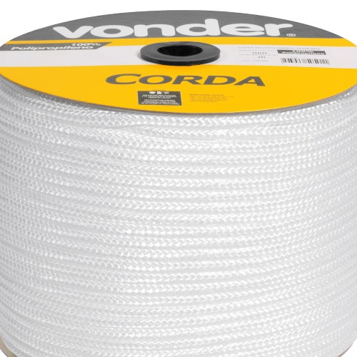 Corda multifilamento trançada 10 mm com rolo de 190 metros Corda multifilamento trançada 10 mm com rolo de 190 metros