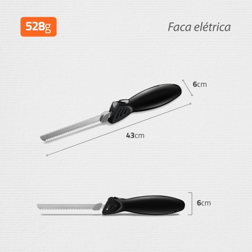 Faca el�trica 100 watts - FA-01  110V