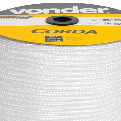 Corda multifilamento trançada 12 mm rolo com 140 metros Corda multifilamento trançada 12 mm rolo com 140 metros