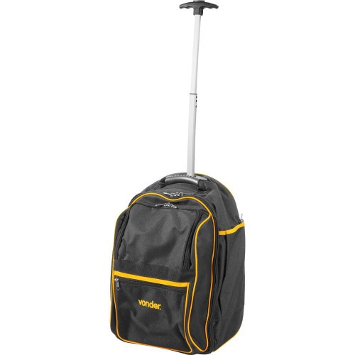 Mochila com rodas preta