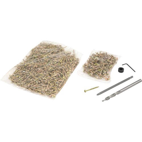 Jogo de gabarito de fura��o para marceneiro