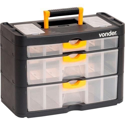 Organizador pl�stico com 2 compartimentos externos - OPV0400