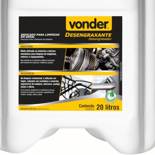 Desengraxante para limpeza em geral 20 litros