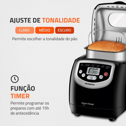 Panificadora Autom�tica 700W Master Bread - NPF-53  110V