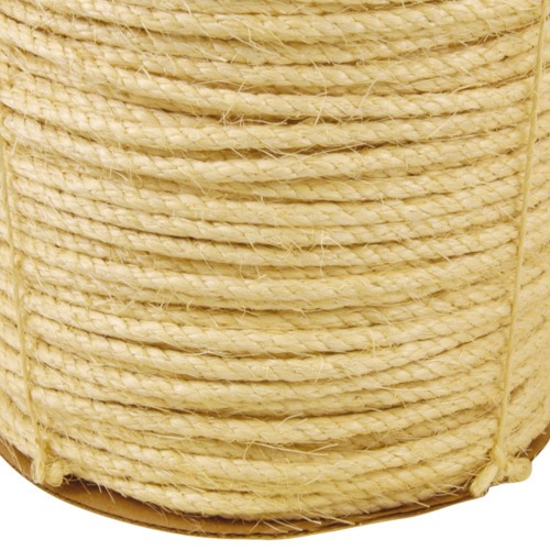 Corda de sisal 8 mm com rolo de 220 metros - 80.56.082.220