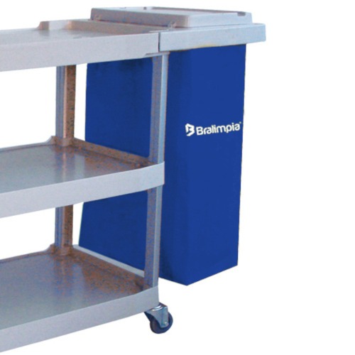 Carro funcional extra com 2 bolsas amarela e azul - CEAMAZ