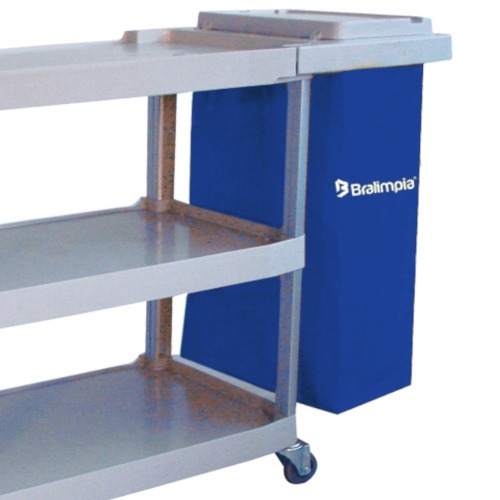 Carro funcional extra com 2 bolsas azul - CEAZAZ