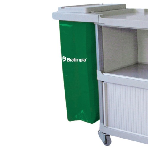 Carro funcional extra 1 bolsa com porta - CA01VD