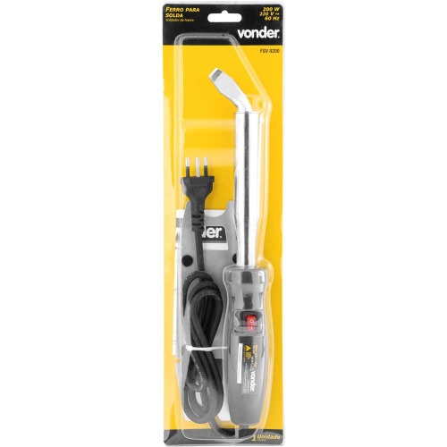 Ferro para solda 200 W com ponta c�nica - FSV 0200  220V