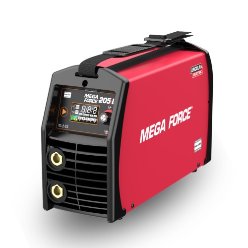 Inversora de solda 200A display Led para Eletrodo e Tig - Mega Force 205iD  110V/220V