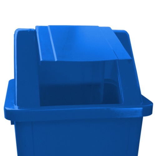 Cesto coletor de lixo 60L tampa basculante Sem adesivo- CV61AZ