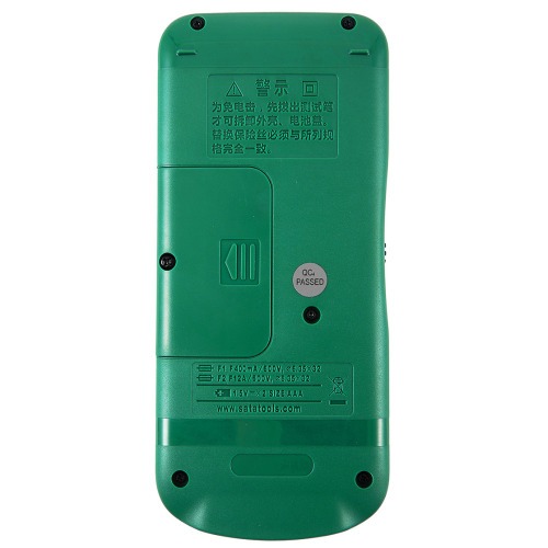 Mult�metro digital com medi��o de temperatura 600V CAT III DC/AC - ST03057