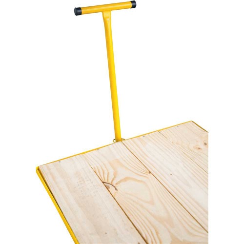 Carrinho plataforma de madeira capacidade 600 kg