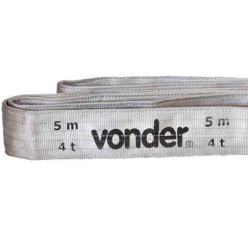 Cinta plana para elevação de carga até 4 toneladas 5 metros - CE450 Cinta plana para elevação de carga até 4 toneladas 5 metros - CE450