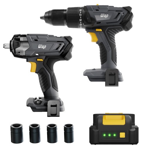 Combo Furadeira Parafusadeira de impacto K21 ID03 + Chave de impacto K21 CH01 21V - K21 KT01 110V/220V Combo Furadeira Parafusadeira de impacto K21 ID03 + Chave de impacto K21 CH01 21V - K21 KT01 110V/220V