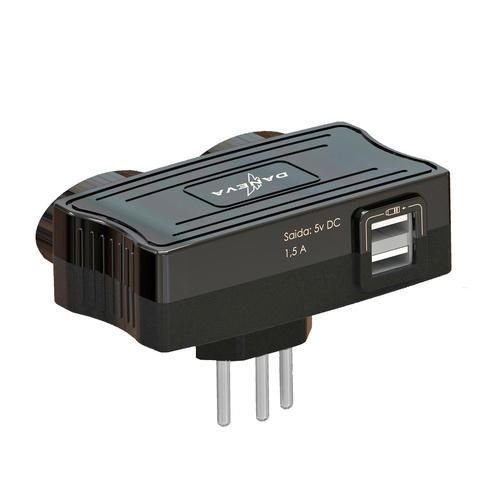 Carregador universal com 4 entradas - 001650 110V/220V Carregador universal com 4 entradas - 001650 110V/220V