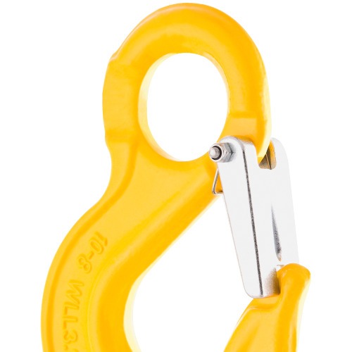Gancho de a�o com olhal 5,3 toneladas com trava