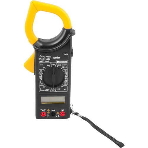 Alicate amper�metro digital CAT III 600V - AAV 1001