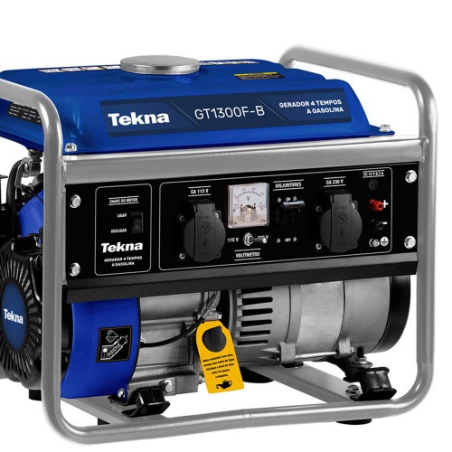 Gerador de energia 1,25 Kva a gasolina partida manual - GT1300F  110V/220V