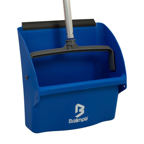 P� coleta azul com cabo em alum�nio 10 pe�as - Pop