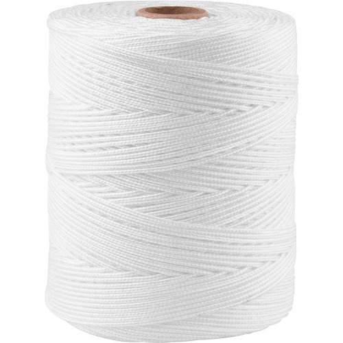 Corda multifilamento 2,0 mm branca rolo com 408 metros