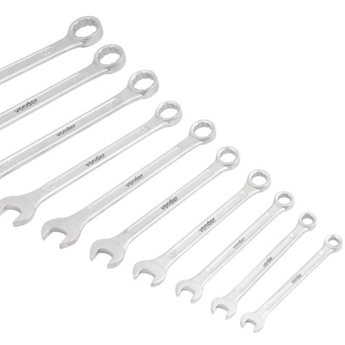 Jogo de chave combinada 6 a 22 mm 10 pe�as