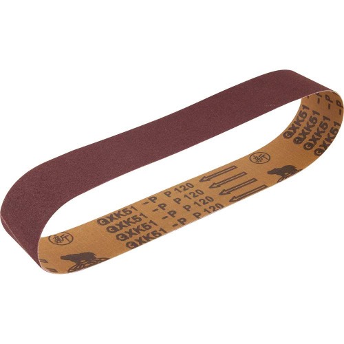Cinta de lixa 50 mm x 686 mm G 120 com 5 pe�as