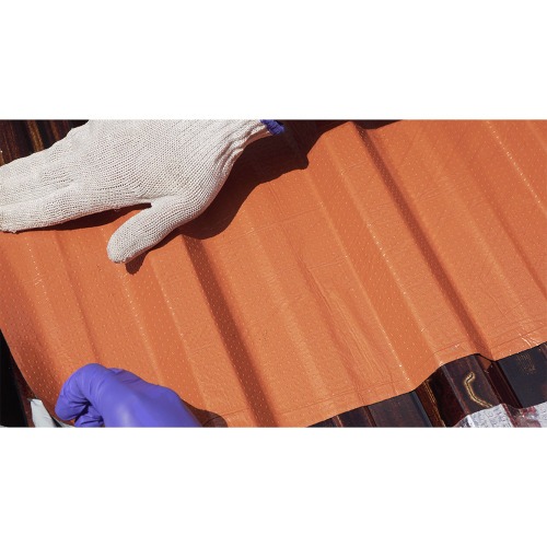 Fita manta asfáltica telhado terracota auto adesiva 90 cm x 10 m - Vedatudo Fita manta asfáltica telhado terracota auto adesiva 90 cm x 10 m - Vedatudo