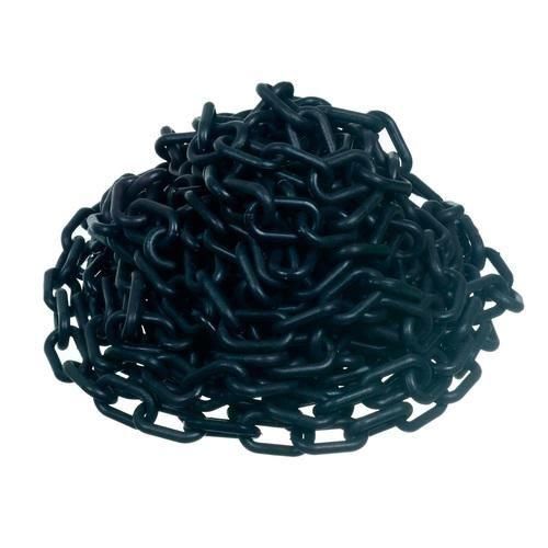 Corrente pl�stica de 6 mm pacote com 10 metros preto - 700.00054