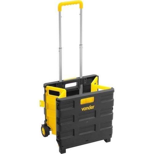 Caixa pl�stica desmont�vel multiuso com rodas