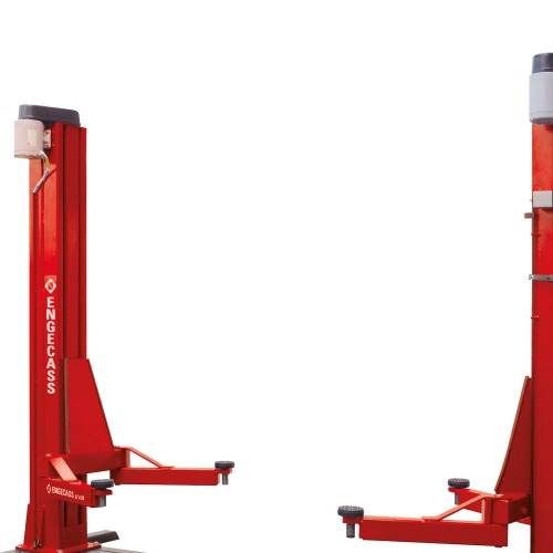 Elevador automotivo 4,1 Toneladas vermelho trif�sico - EC 4100