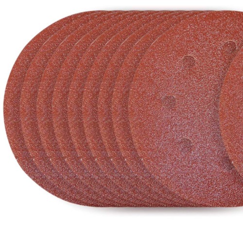 Disco de lixa 180 mm 8 furos para lixadeira MLP800H / MLP710 LED com 10 unidades