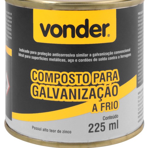Composto para galvaniza��o a frio 225 ml