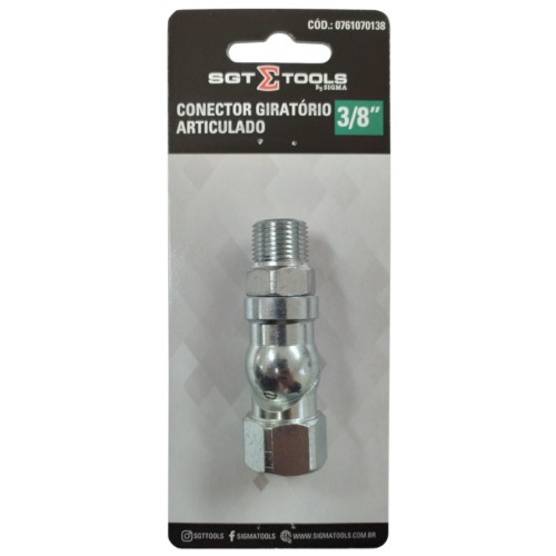 Conector de ar girat�rio articulado 3/8