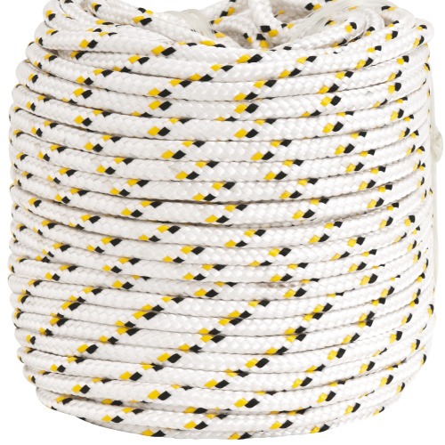 Corda multifilamento tran�ada 8 mm rolo com 50 metros